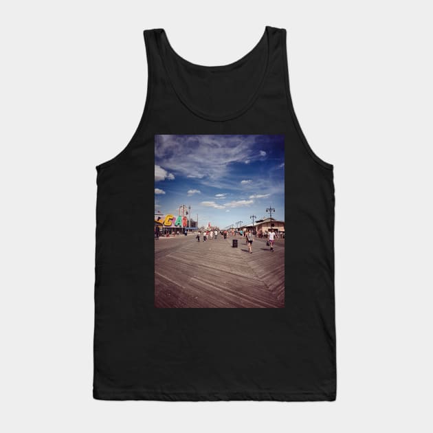 Coney Island Beach Boardwalk Brooklyn NYC Tank Top by eleonoraingrid